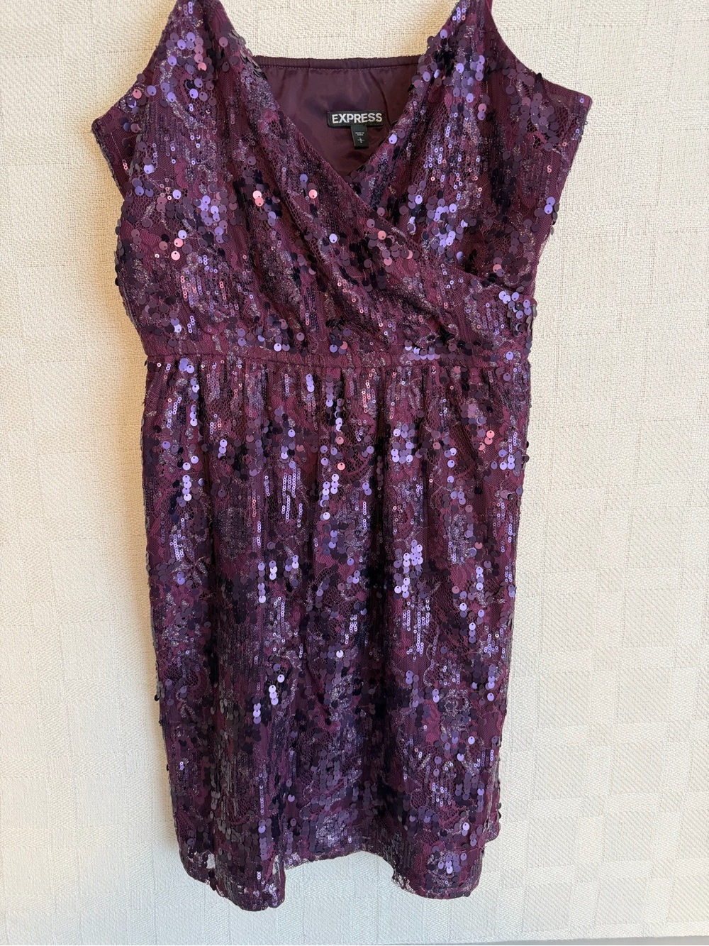 Purple Sequin Mini Dress 14 Mini Dress Purple